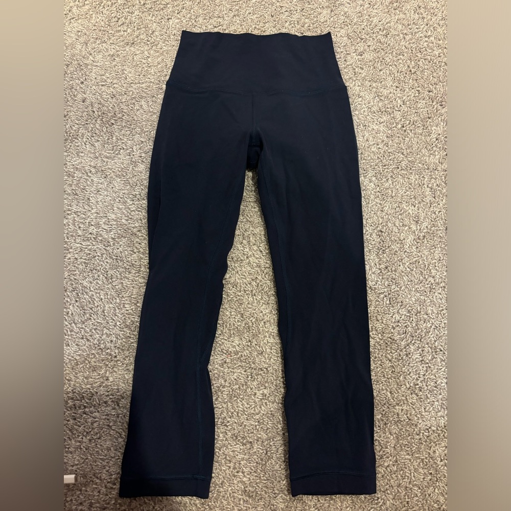 Navy 26in align leggings size 4